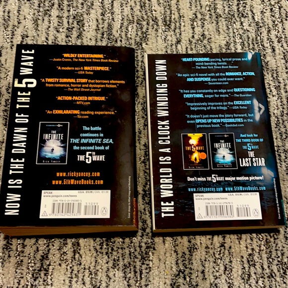The 5th Wave and The Infinite Sea by Rick Yancey - Picture 2 of 2